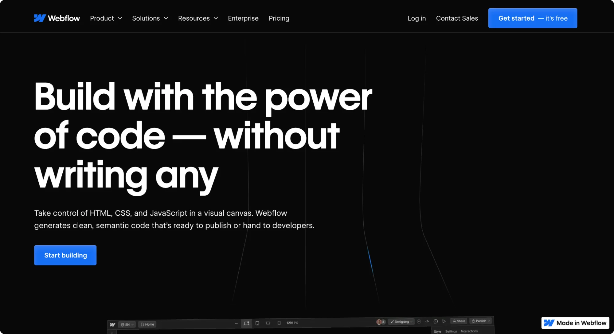 webflow-homepage